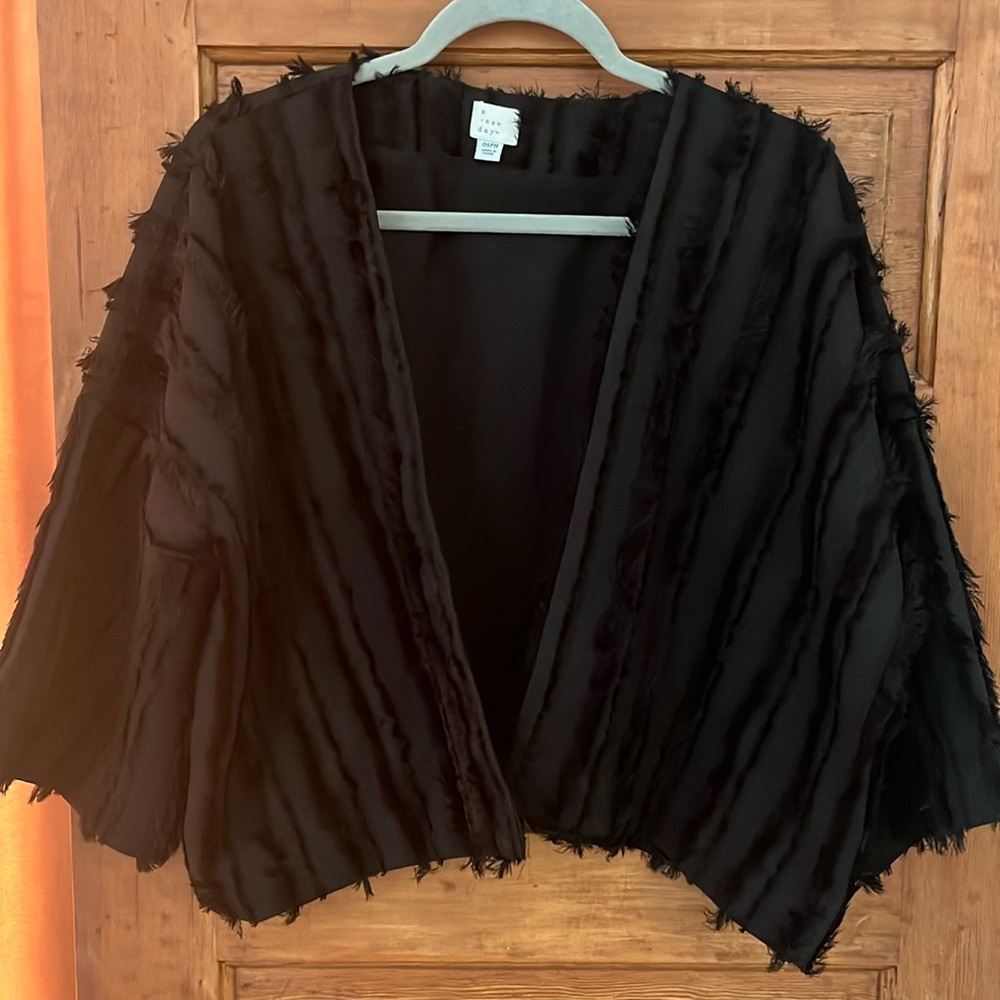 A New Day Textured Cardigan OSFM